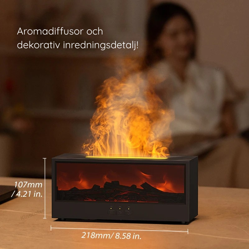 Luftfuktare med aromadiffusor