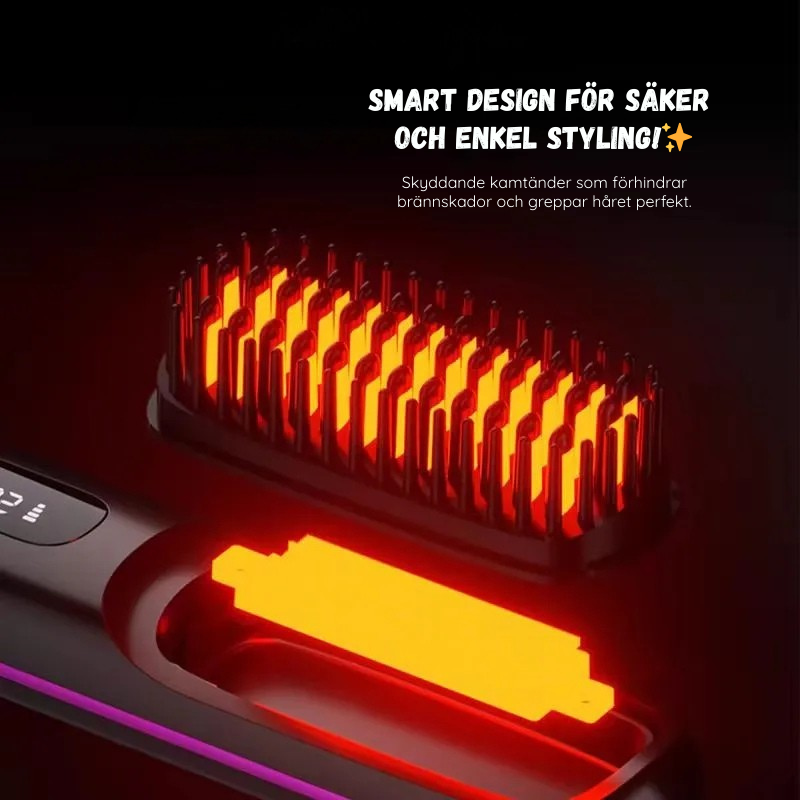 3-i-1 Plattång, Locktång & Borste