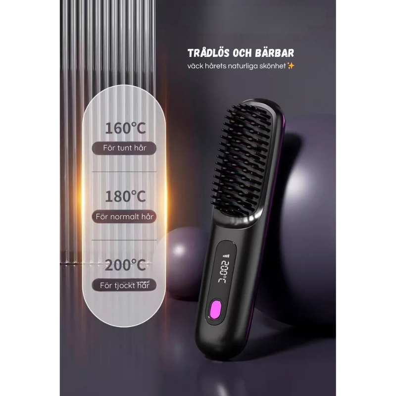 3-i-1 Plattång, Locktång & Borste