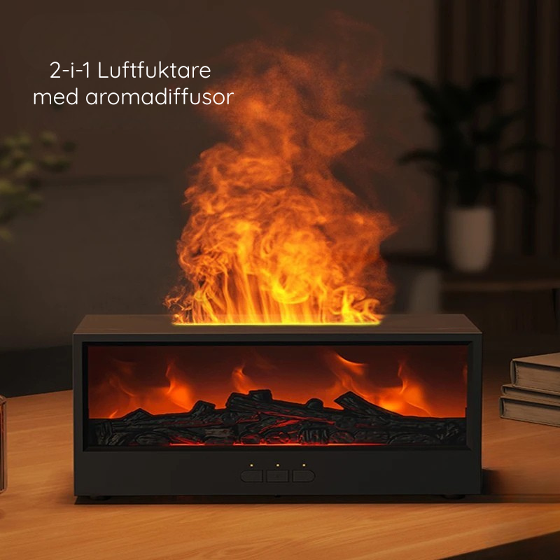 Luftfuktare med aromadiffusor