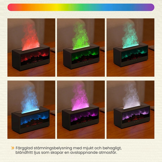 Luftfuktare med aromadiffusor