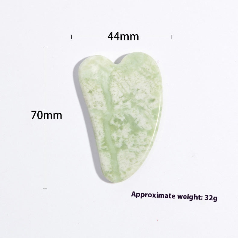 Gua sha - ansiktsroller, grön