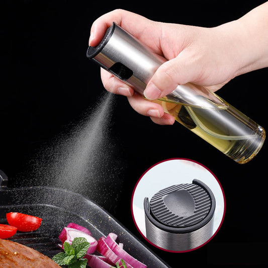Oljesprayflaska i rostfritt stål – perfekt för matlagning & grillning