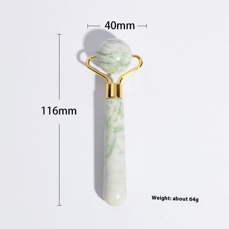 Gua sha - ansiktsroller, grön