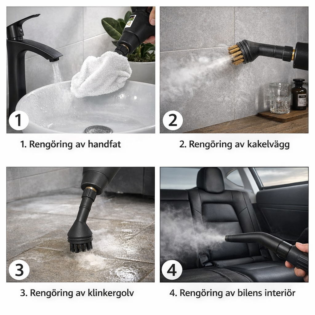 Effektiv ångrengörare