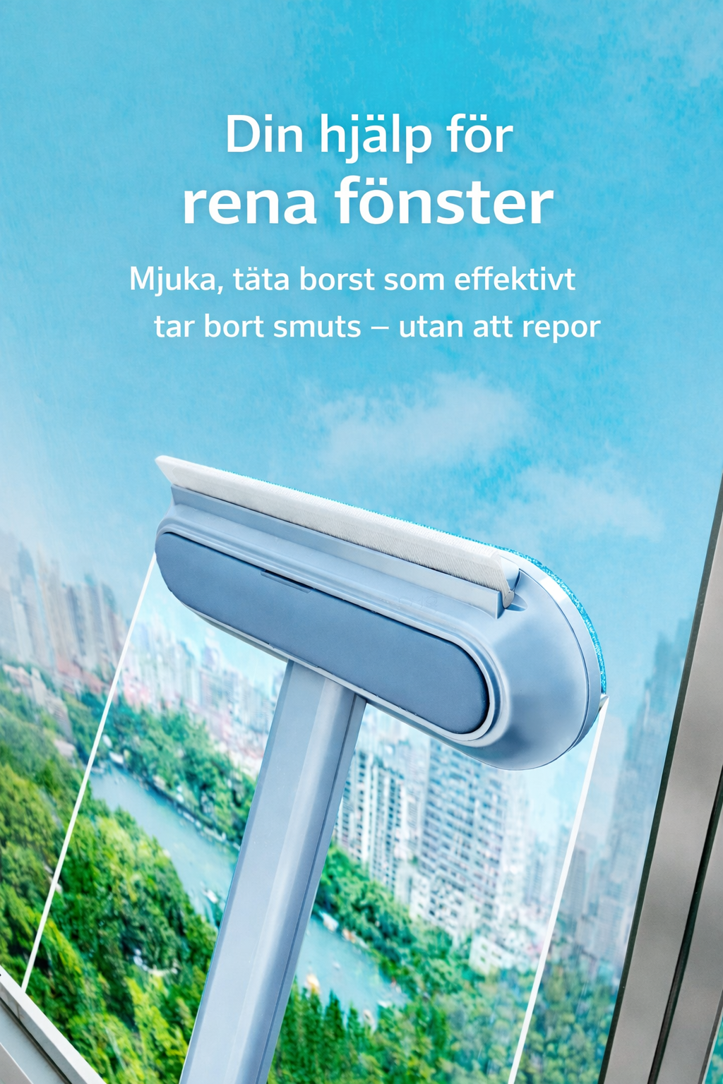 4-i-1 multifunktionell rengöringsborste