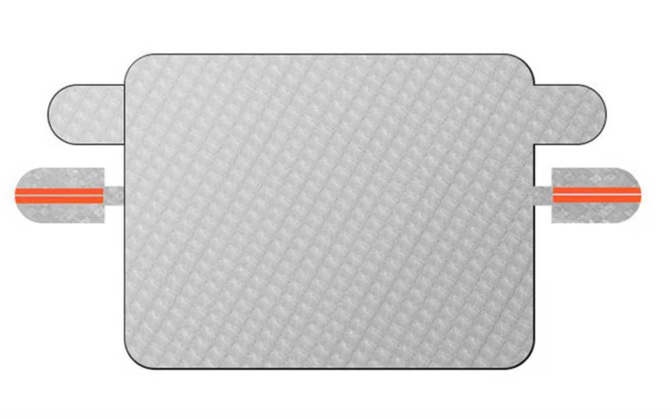 Magnetisk forrudebeskyttelse mod sol og sne